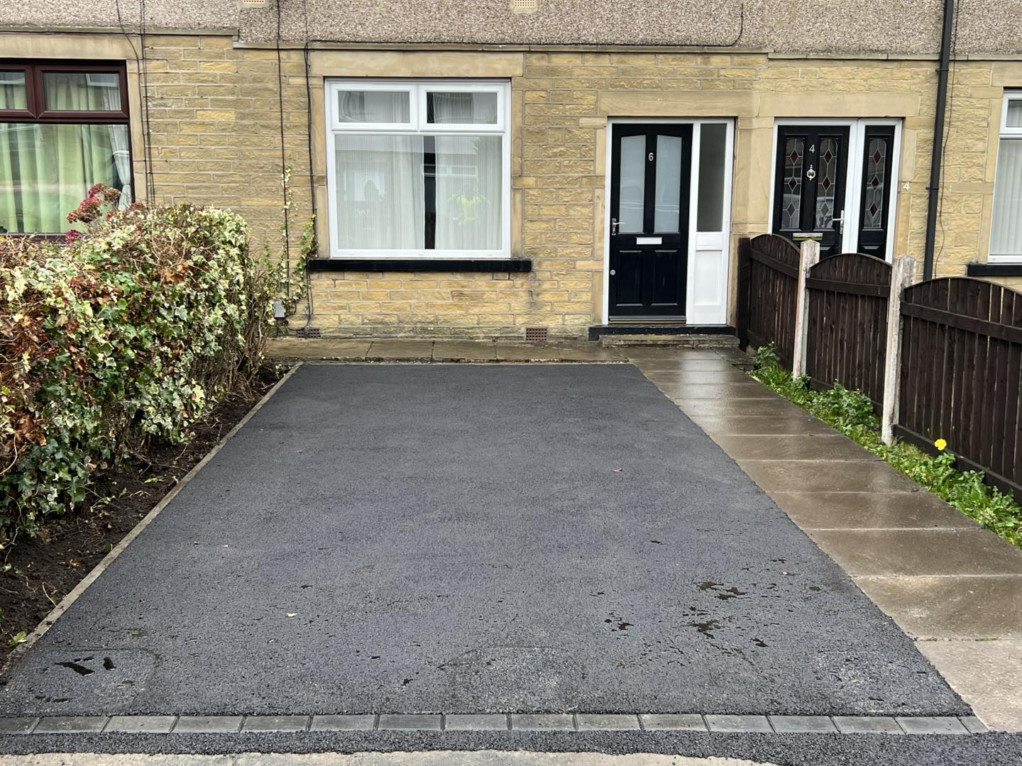 After — New tarmac driveway